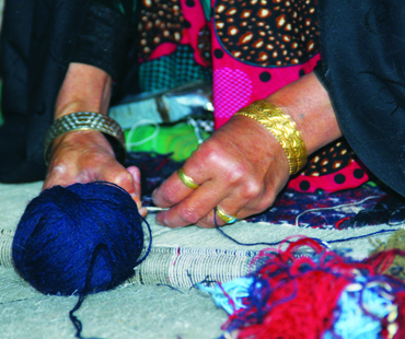Vocational training & Family Business in Carpet Weaving